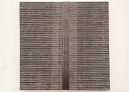Louis Daliers - Monotype carton ondulé défoncé imprimé en deux passages - 70x56